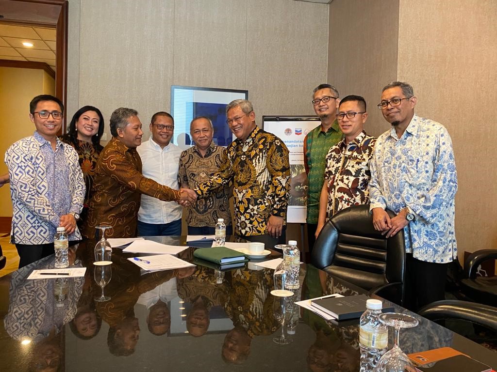 signing of a Memorandum of Understanding (MoU) between PT. Chevron Pacific Indonesia (PT CPI) and the Indonesian Elephant Association (PGI) in Jakarta 