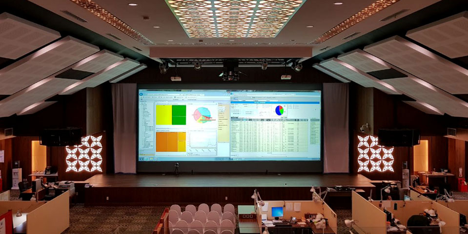 Integrated Optimization Decision Support Center (IODSC) Facility designed and managed by PT CPI in Minas, Siak.